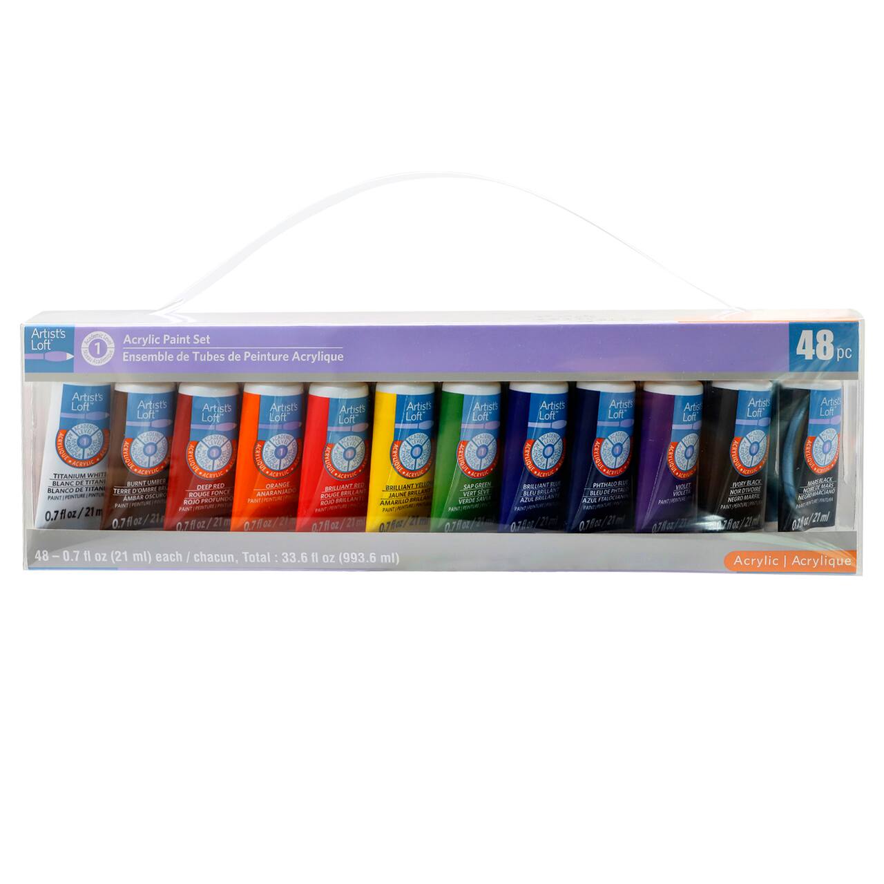 8 Packs: 48 ct. (384 total) Acrylic Paint Set by Artist's Loft™